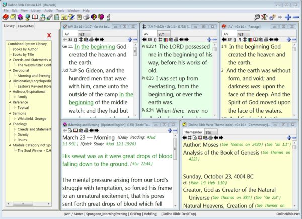 free bible software programs online download