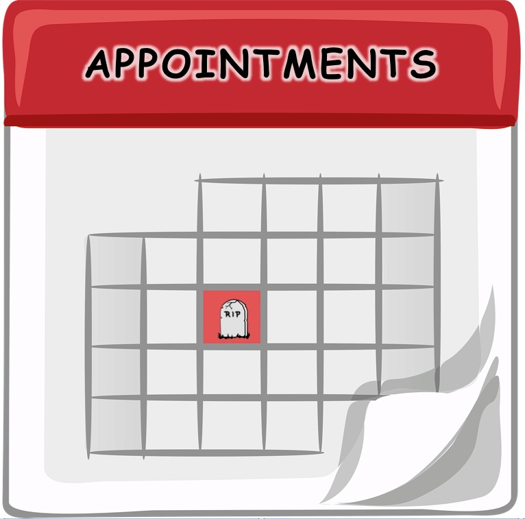 appointment with death calendar