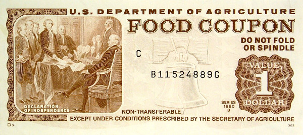 food stamp coupon welfare