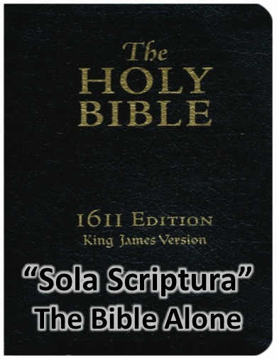 holy bible 1611 kjv king james version sola scriptura