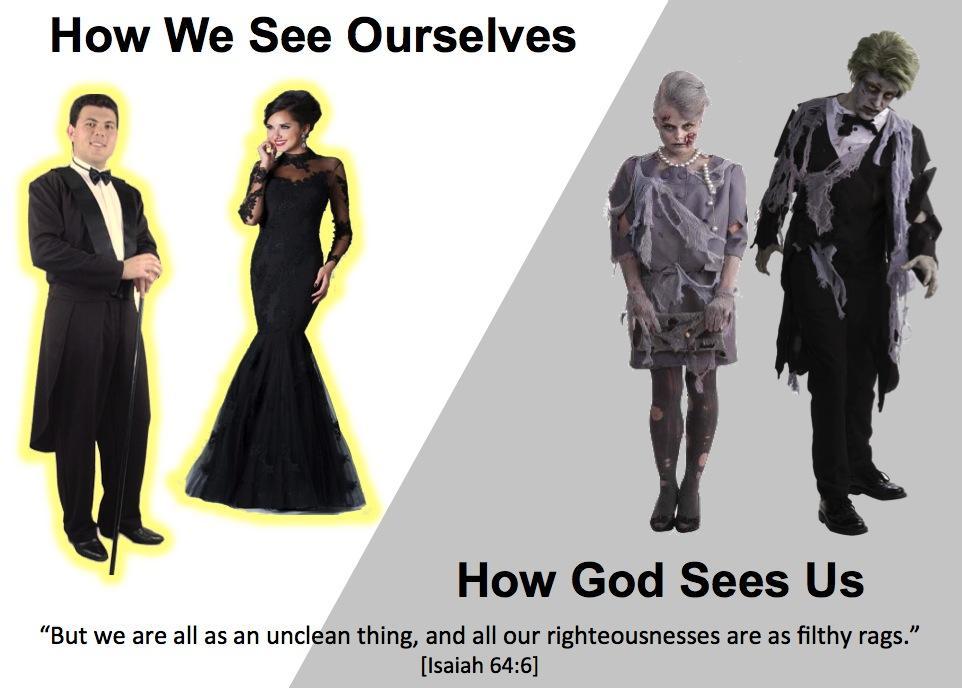 How God sees us and how we see ourselves