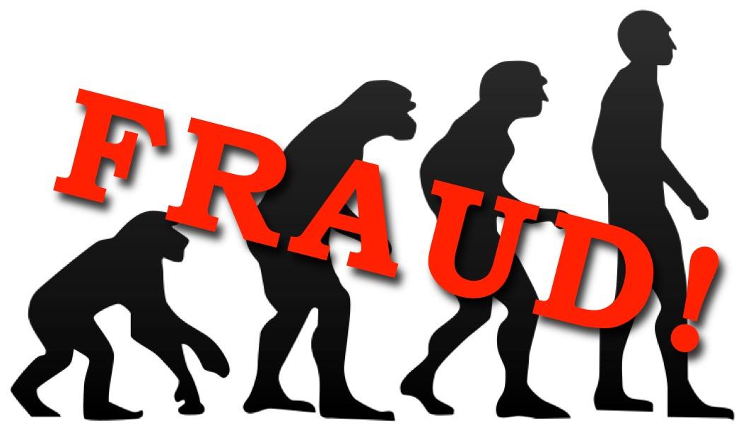 darwinian evolution theory fraud hoax scam lies bogus