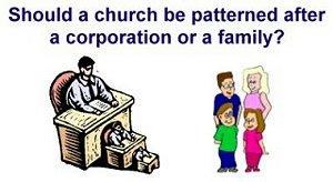 church is a corporation or a family?