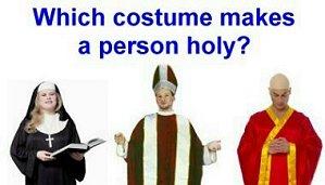holy religious costumes dress robes garb outfits