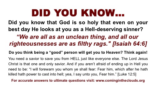 say what business card gospel tract