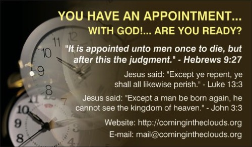 you have an appointment gospel tracts and messages