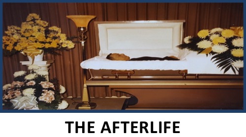 Life after death afterlife deceased dead eternal life afterlife heaven hell coffin