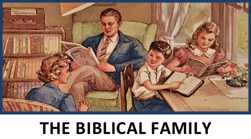 Biblical Christian family issues marriage child rearing home schooling courtship
