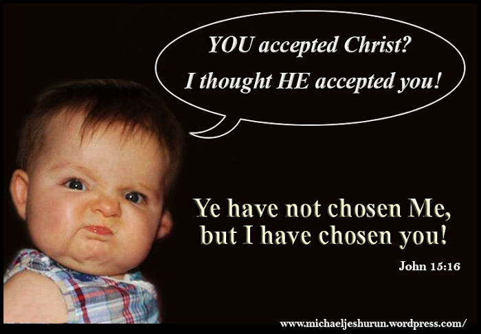 Accepting Christ gospel erroneous false