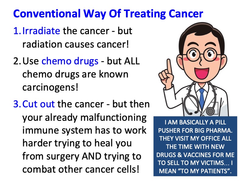 Alternative medicine holistic homeopathic versus conventional allopathic cancer treatment