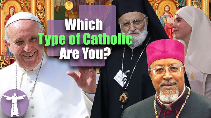roman catholic church kinds sects divisions groupings varieties