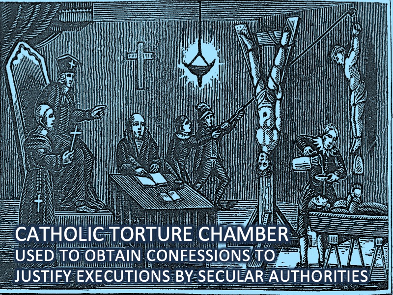 christian protestant martyrs catholic inquisition torture chamber