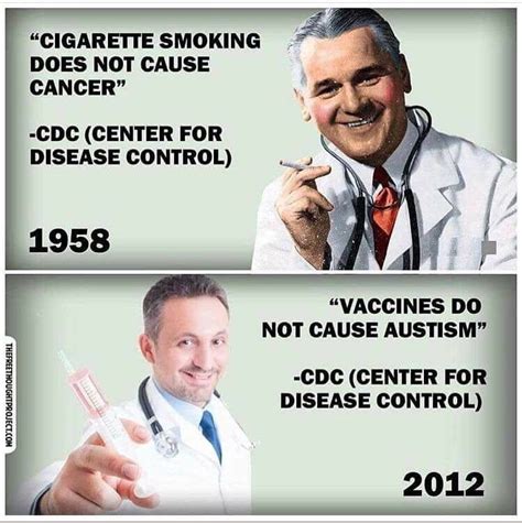 Big Pharma lied about dangers of cigarettes and vaccines