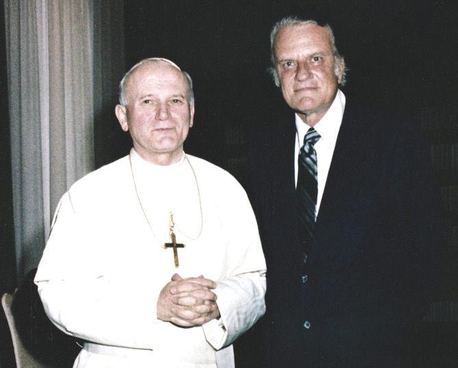 Evangelist Billy Graham Crusade Catholic Connection Ecumenism