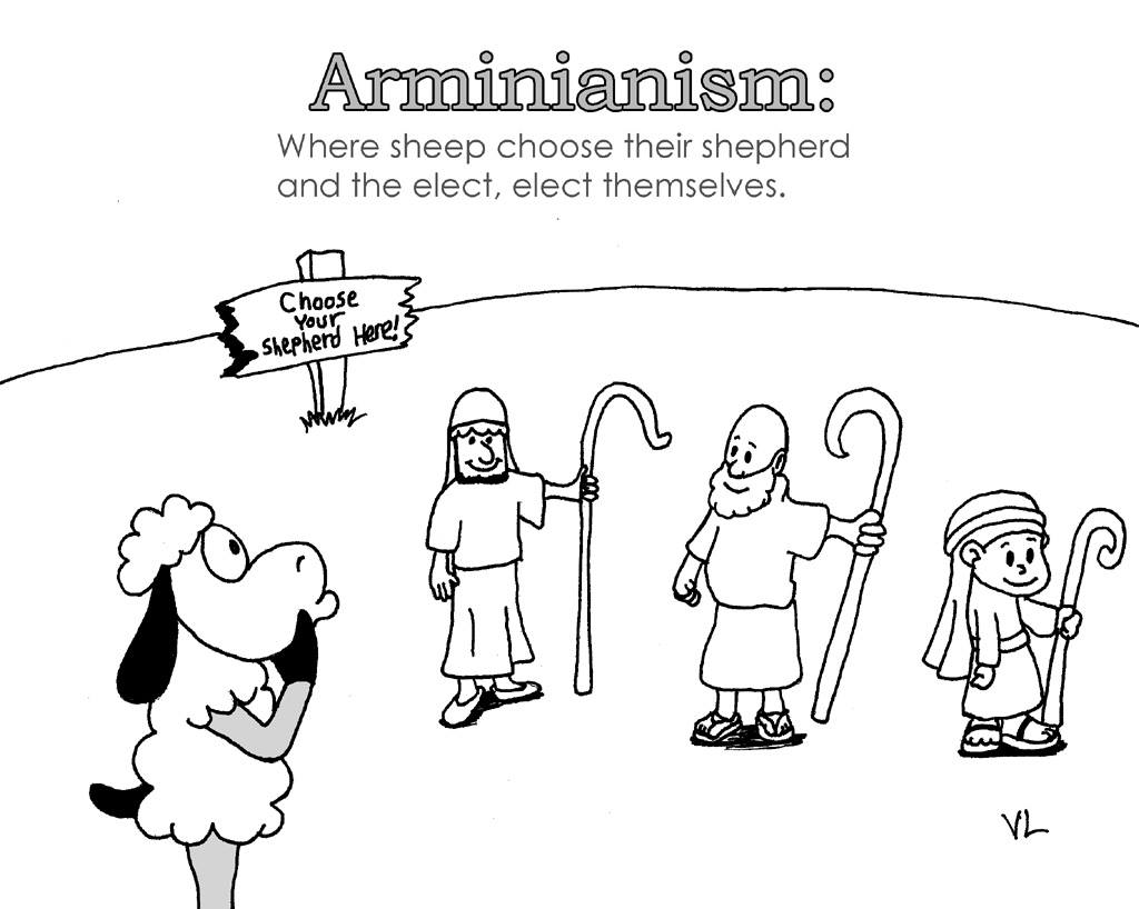 arminianism sheep choosing their shepherd