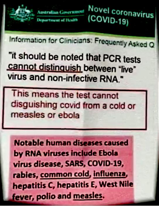 PCR tests known to be a scam for a long time