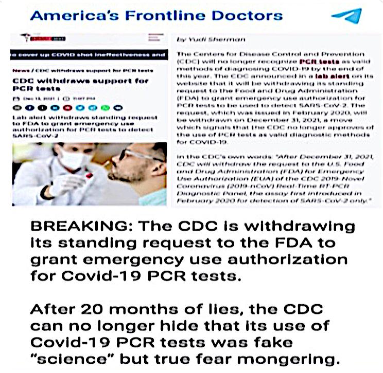 Covid-19 PCR tests are fake science